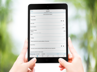 Fill in custom forms in the field. No internet connection needed